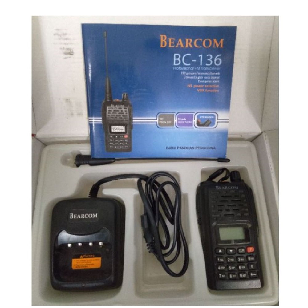 HT Bearcom BC-136 VHF
