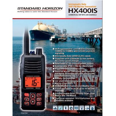 Standard Horizon HX400IS VHF Marine