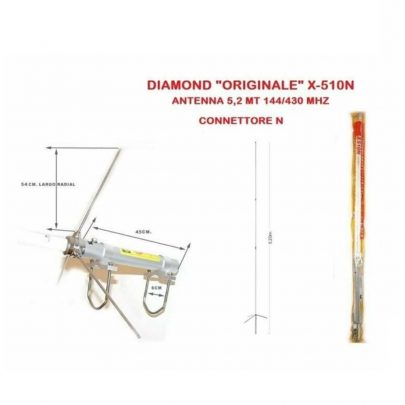 Antena Base Station Diamond X510 - Radio Komunikasi Antena Base Station Diamond X510