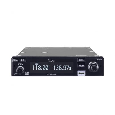 Radio Digital Icom IC-A220 VHF GTA Air Band Transceiver - Radio Komunikasi Radio Digital Icom IC-A220 VHF GTA Air Band Transceiver