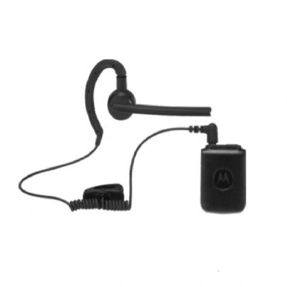 PMLN7181 Flexible Earpiece with Boom Mic, Bluetooth Pod, and Charging Cradle