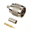 Konektor N Male RG58 Crimping - Radio Komunikasi Konektor N Male RG58 Crimping