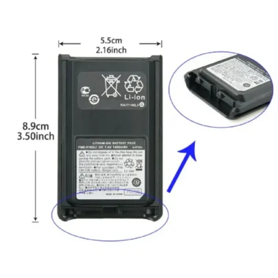 Baterai Vertex Standard FNB-V103LI