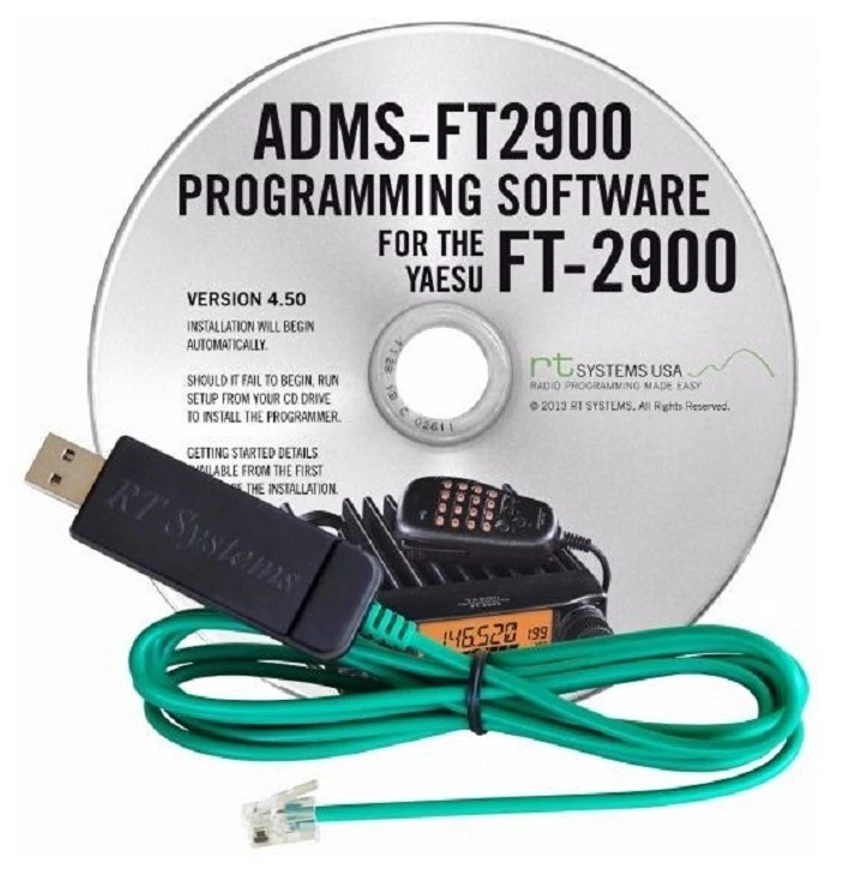 Yaesu ADMS-2900-USB Programming Cable and Software