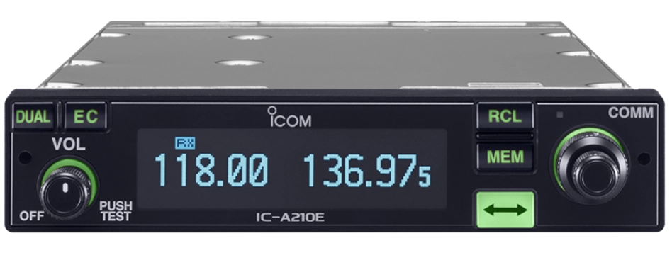 Icom IC-A210E Radio rig penerbangan VHF Air Band