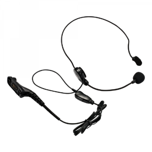 Mag One PMLN5979 Ultra-Lite Behind-the-Head Headset with Boom Microphone and In-Line PTT, Earpiece, Handsfree