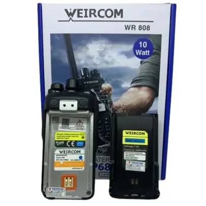 HT dan Baterai Weircom WR 808