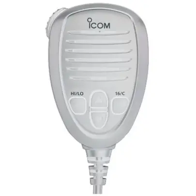 Microphone Icom HM-235 untuk radio marine VHF Icom IC-M330.
