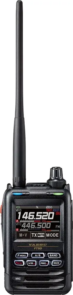 Yaesu FT5DR - Radio Komunikasi HT Dual Band Yaesu FT5DR.