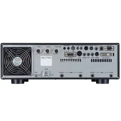 Radio SSB atau radio HF Yaesu FTDX101D.