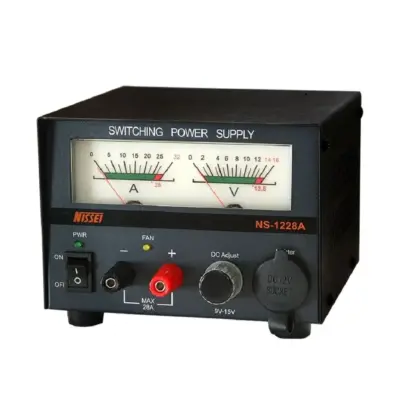 Power supply 25 ampere Nissei NS-1228A.