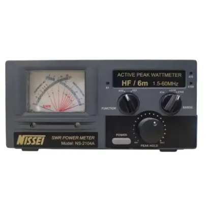 SWR Power meter Nissei NS-2104A.
