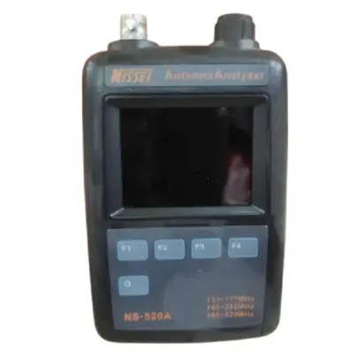 SWR power meter dan antenna analyzer Nissei NS-520A.