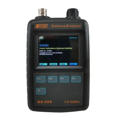 SWR power meter dan antenna analyzer Nissei NS-60A.