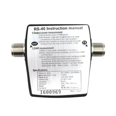 SWR Power Meter Nissei RS-40